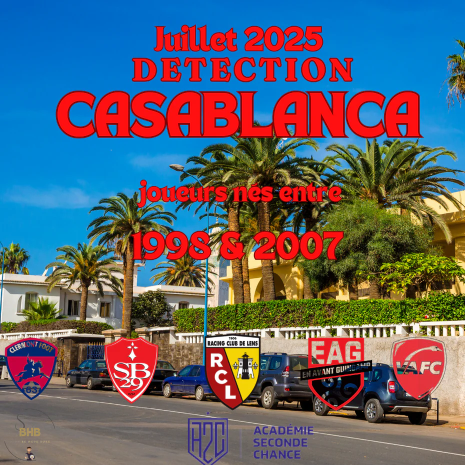 Comment intégrer les clubs de Ligue 1 ? Tests de juillet 2025 au Maroc